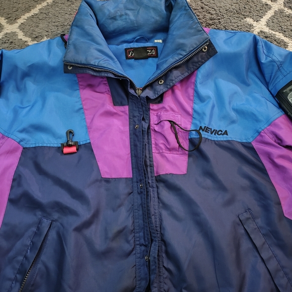 RARE NEON WATER RESISTANT SKI COAT BY NEVICA - Picture 3 of 13